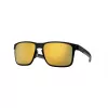 OAKLEY HOLBROOK METAL FRAME-POLISHED BLACK LENS-PRIZM 24K POLARIZED