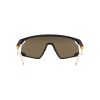 OAKLEY BXTR METAL PRIZM 24K LENSES, MATTE BLACK FRAME