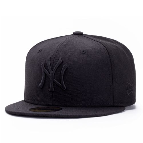 New Era Black On Black Cap New York Yankees BLACK