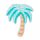 CROCS PALM TREE JIBBITZ MC