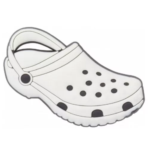 Crocs Fehér Crocs papucs Jibbitz MC