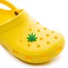 CROCS HEMP LEAF JIBBITZ MC