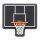 CROCS BLACK BASKETBALL BACKBOARD JIBBITZ MC