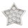 Crocs Ezüst csillag Jibbitz