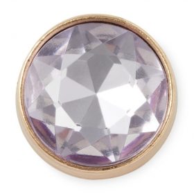 Crocs Halványlila drágakő Jibbitz