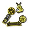 Crocs BVB - csomag (5 db) Jibbitz