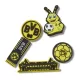 Crocs BVB - csomag (5 db) Jibbitz