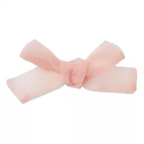 Crocs Rózsaszín áttetsző masni Jibbitz