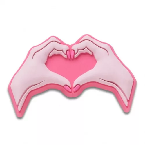 Crocs Szívet formázó kezek Jibbitz