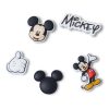 Crocs Mickey egér - csomag (5db) Jibbitz