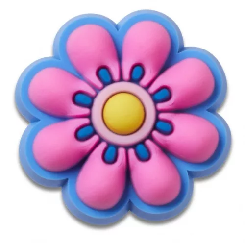 Crocs Apró rózsaszín virág Jibbitz