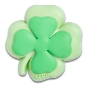 Crocs Zöld lóhere Jibbitz