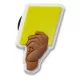 Crocs Sárga lap Jibbitz