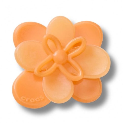 Crocs Narancssárga nyíló virág 1 Jibbitz