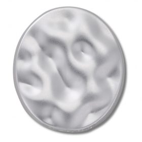 Crocs Ezüst hullámos dísz Jibbitz