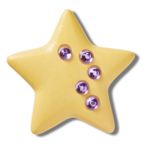 Crocs Sárga csillag kövekkel Jibbitz