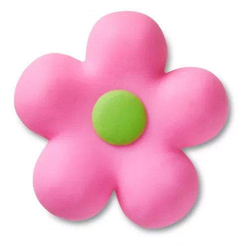 Crocs Retro rózsaszín virág Jibbitz