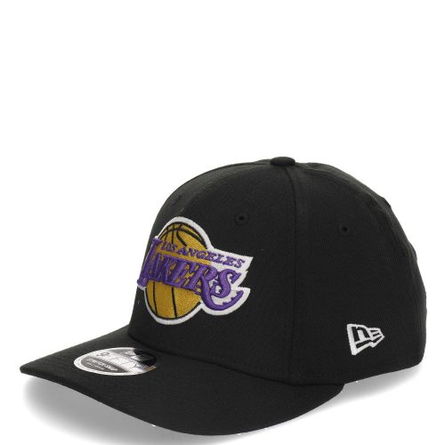 NEW ERA 9FIFTY LOS ANGELES LAKERS STRETCH-SNAP BLACK