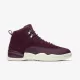 Air Jordan 12 Retro Shoe BORDEAUX/SAIL-METALLIC SILVER