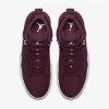 Air Jordan 12 Retro Shoe BORDEAUX/SAIL-METALLIC SILVER