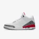 AIR JORDAN 3 RETRO WHITE/FIRE RED-CEMENT GREY-BLACK