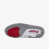 AIR JORDAN 3 RETRO WHITE/FIRE RED-CEMENT GREY-BLACK