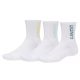 Under Armour UA 3-Maker 3pk Mid-Crew White L