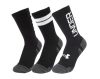 Under Armour UA Perf Tech Nov 3pk Crew Black