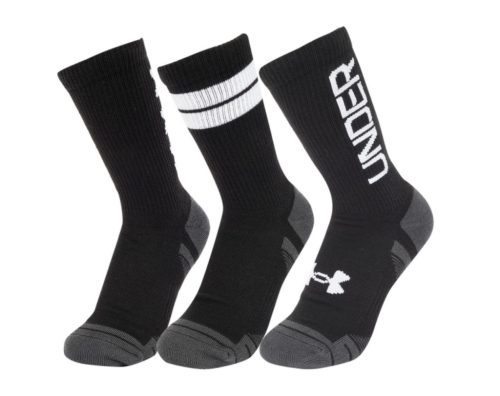 Under Armour UA Perf Tech Nov 3pk Crew Black