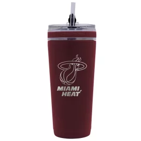   WinCraft NBA Miami Heat 770ml 4D Stainless Steel Ice Shaker Team Color