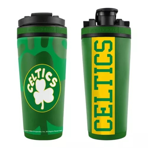 WinCraft NBA Boston Celtics 770ml 4D Stainless Steel Ice Shaker Team Color ONE