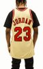 MITCHELL & NESS MICHAEL JORDAN CHICAGO BULLS GOLD AUTHENTIC JERSEY GOLD/RED