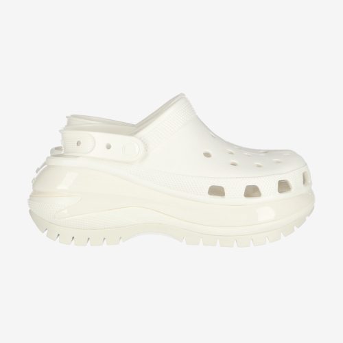 CROCS CLASSIC MEGA CRUSH CLOG White