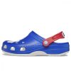 CROCS NBA PHILADELPHIA 76ERS CLASSIC CLOG WHITE 45-46