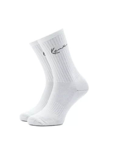 Karl Kani KK Signature Socks 3-Pack White