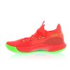 UNDER ARMOUR CURRY 6 ROUGE RED/GREEN