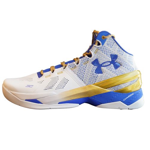 UNDER ARMOUR CURRY 2 NM WHITE/BLUE/GOLD 45