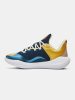 UNDER ARMOUR GS CURRY 11 CM LEMON ICE/METALLIC GOLD/RED