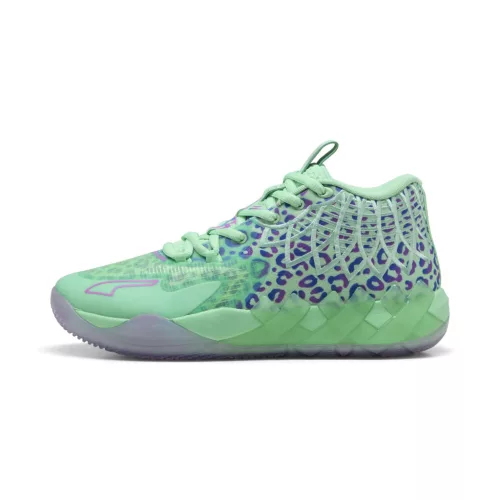 Puma LaMelo Ball MB.01 Alien Safari Green Glimmer/Magenta/Hyperlink Blue 425