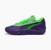 Puma Scoot Zeros II NXTPRO Hoops Team Violet-Fluro Green Pes 45