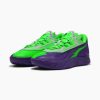 Puma Scoot Zeros II NXTPRO Hoops Team Violet-Fluro Green Pes 45