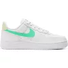 NIKE AIR FORCE 1'07 WMNS WHITE/GREEN GLOW-LIGHT BONE-WHITE
