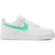 NIKE AIR FORCE 1'07 WMNS WHITE/GREEN GLOW-LIGHT BONE-WHITE