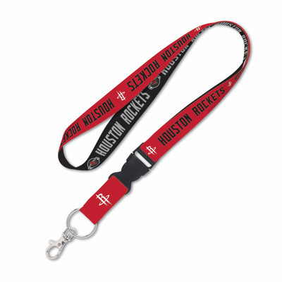 WinCraft - NBA Lanyard w/detachable buckle 1" - Houston Rockets MC
