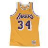Mitchell & Ness NBA Swingman Jersey LA Lakers Shaquille O'Neal 96-97 YELLOW/PURPLE