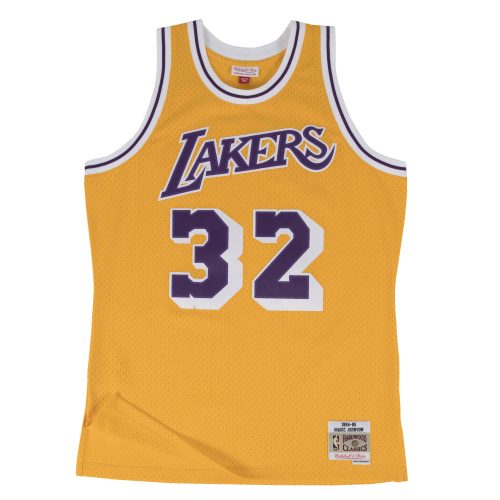Mitchell & Ness NBA Swingman Jersey LA Lakers Magic Johnson 84-85 YELLOW/PURPLE