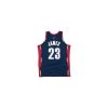MITCHELL & NESS CLEVELAND CAVALIERS LEBRON JAMES #23 SWINGMAN JERSEY NAVY/RED