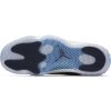 Air Jordan 11 Retro Shoe WHITE/UNIVERSITY BLUE-MIDNIGHT NAVY
