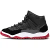 AIR JORDAN 11 RETRO 3/4 (TD) BLACK/TRUE RED-WHITE