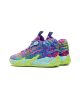 Puma MB.03 LAMELO BALL Be You Purple Glimmer-KNOCKOUT PINK-Green Gecko